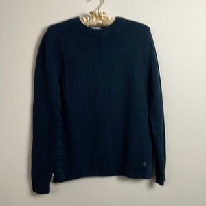 Zara Navy Blue crew neck sweater